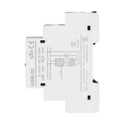 Automat schodowy ASM-03 230V AC ZAMEL (EXT10000008-WPL)